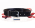 SiaLinda: Halsband Jolie Kristall Band silber, echt Rinds-Velourleder - SiaLinda.com